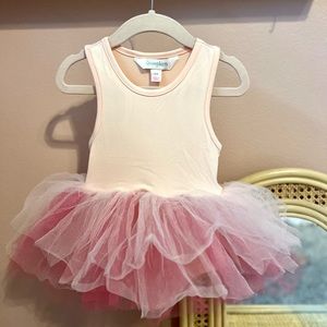 I Love Plum tutu dress 2T